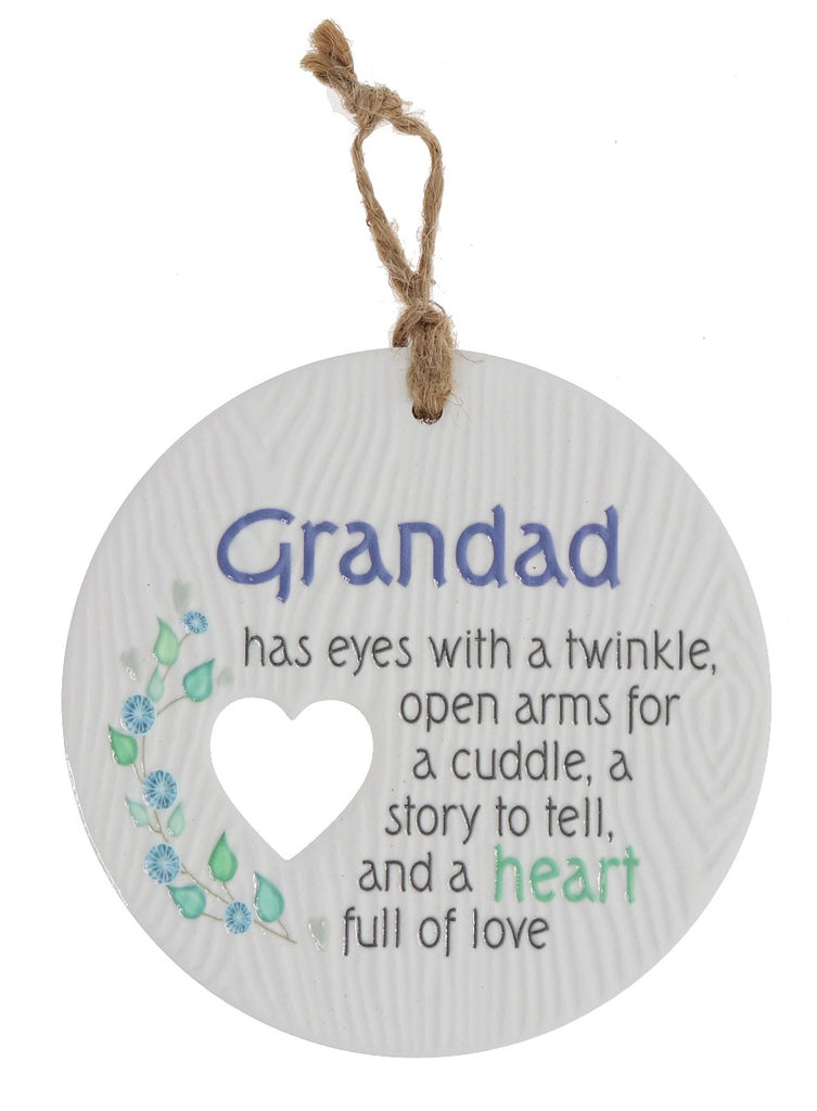 Piece of my Heart - Grandad Plaque