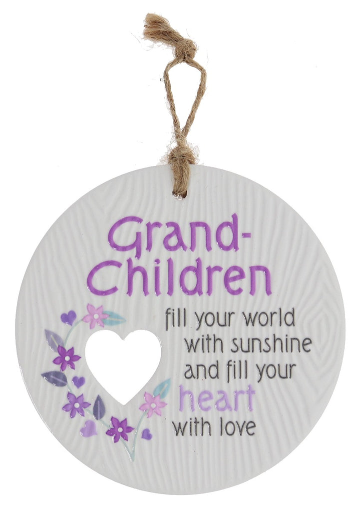 Piece of my Heart - Grandchildren Plaque