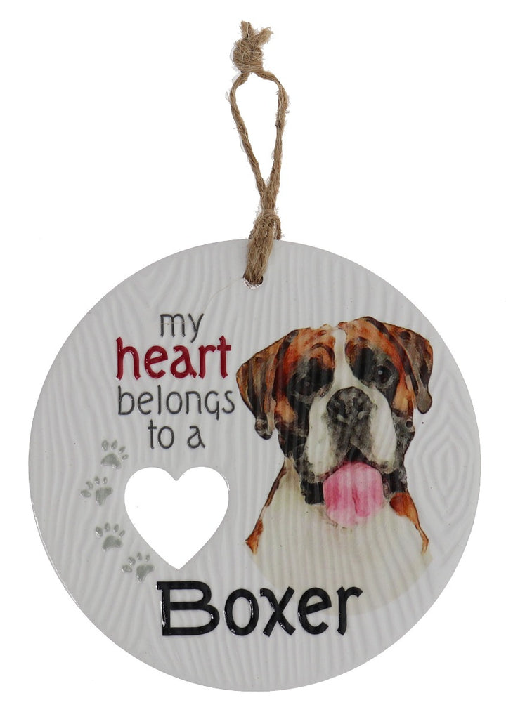 Piece of my Heart - Boxer Plaque