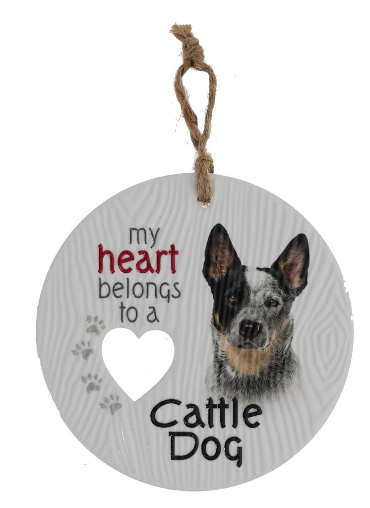 Piece of my Heart - Cattle Dog Plaque