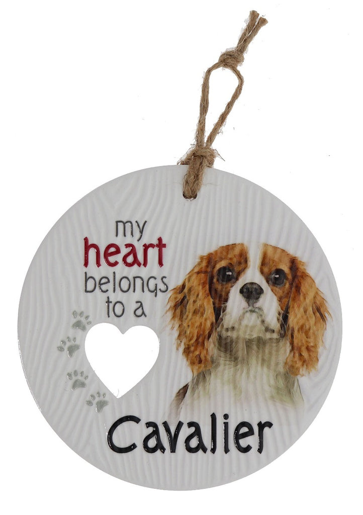 Piece of my Heart - Cavalier Plaque