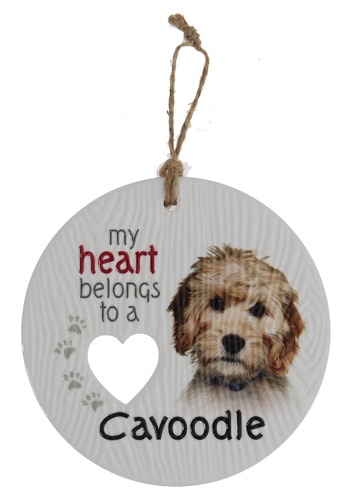 Piece of my Heart - Cavoodle Plaque