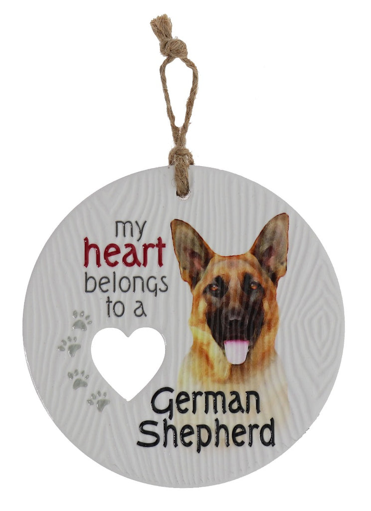 Piece of my Heart - German Shepherd Plaque