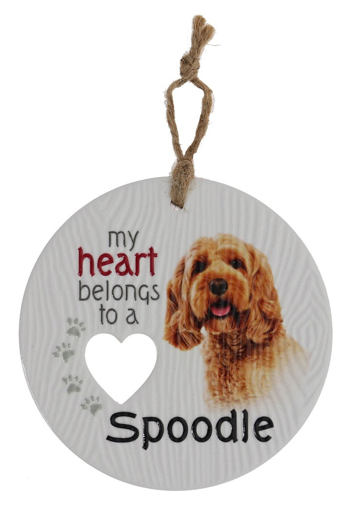 Piece of my Heart - Spoodle Plaque