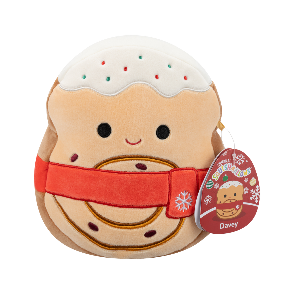 Squishmallows | Davey Christmas | 7.5 Inch Plush