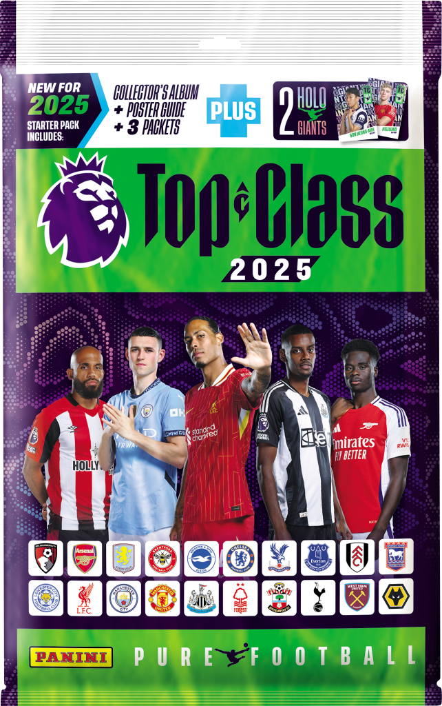 2025 Panini Top Class EPL (English Premier League) Trading Card Album