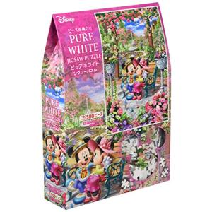 Mickey & Minnie - Blooming Love Royal Garden - 500 Piece Jigsaw Puzzle - Tenyo Puzzles