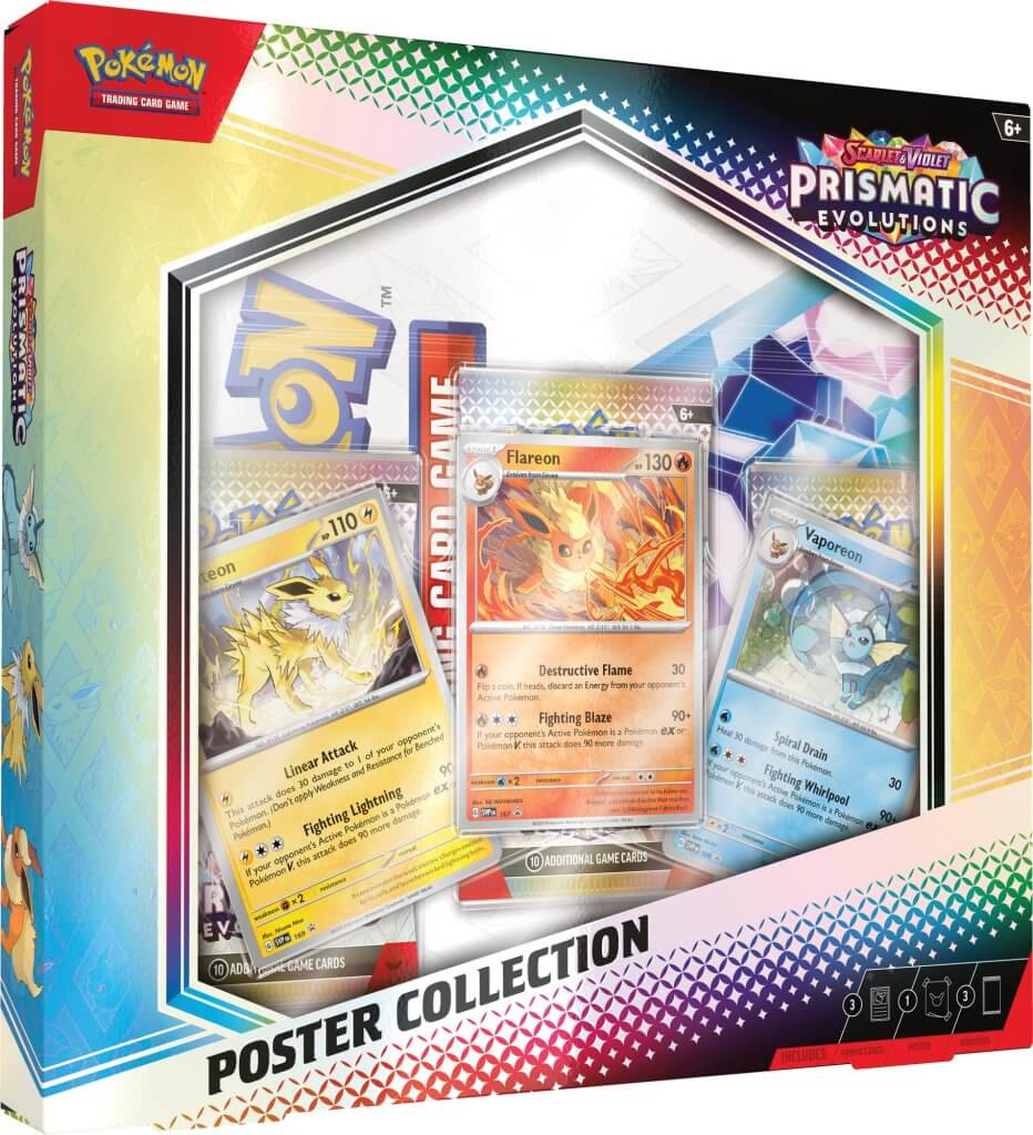 Pokemon TCG | Prismatic Evolutions Poster Collection (Limit 1 Per Person)