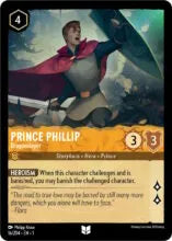 Lorcana - First Chapter - Prince Phillip - Dragonslayer - 16/204 - Uncommon