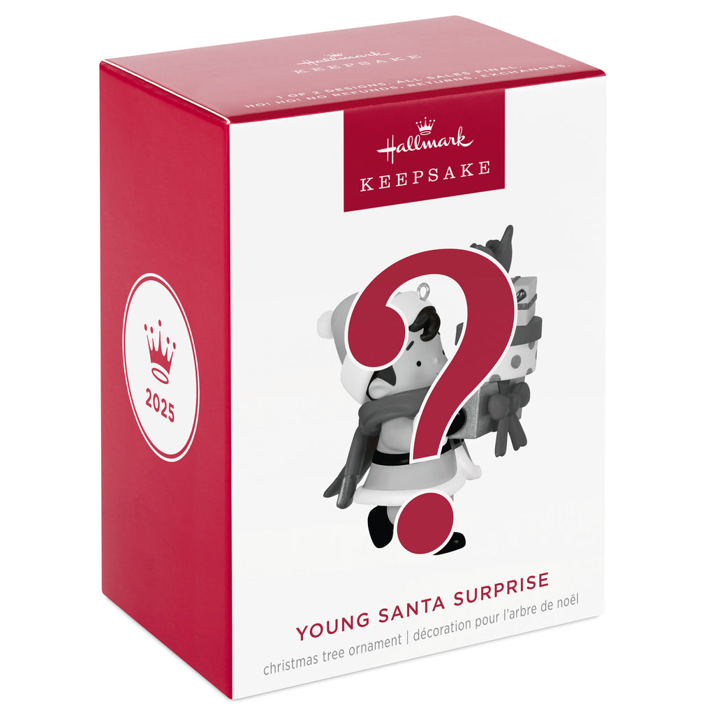 Young Santa Surprise | Hallmark Keepsake Christmas Ornament 2025