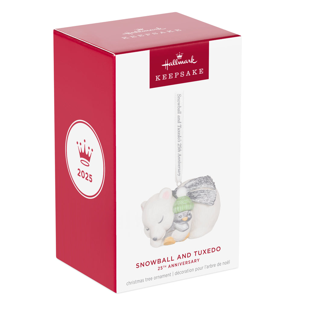 Snowball & Tuxedo 25th Anniversary | Hallmark Christmas Ornament 2025