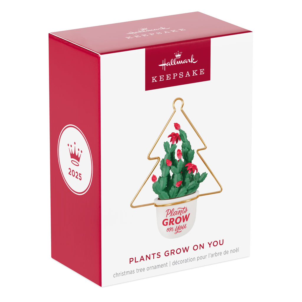 Plants Grow On You | Hallmark Keepsake Christmas Ornament 2025