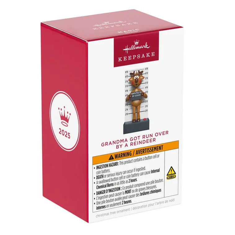 Grandma Got Run Over By a Reindeer | Magic Sound | Hallmark Keepsake Ornament 2025