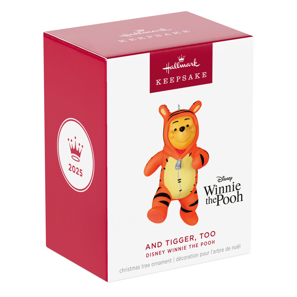 And Tigger Too | Winnie the Pooh | Hallmark Keepsake Christmas Ornament 2025