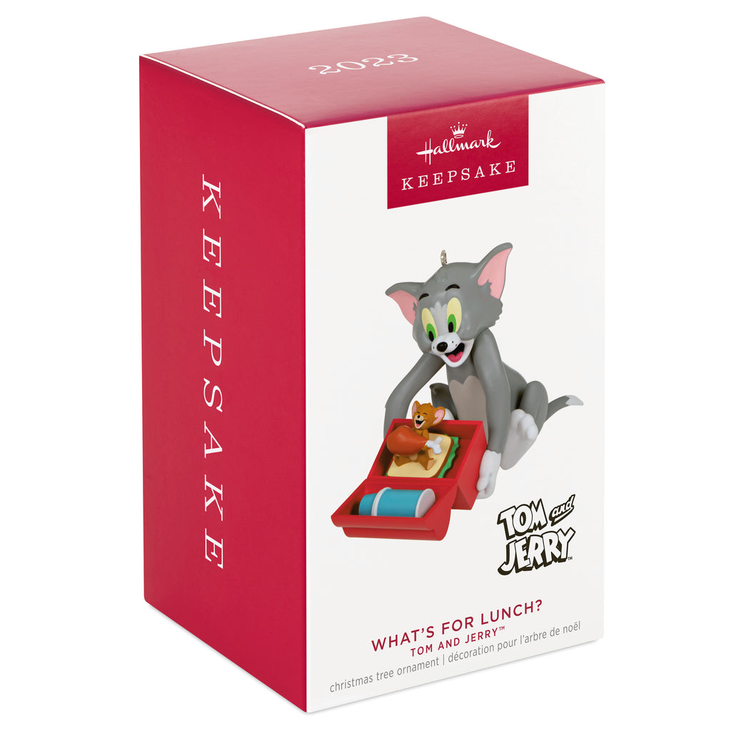 2023 Hallmark Keepsake Christmas Ornaments. Tom & Jerry's What's For Lunch?