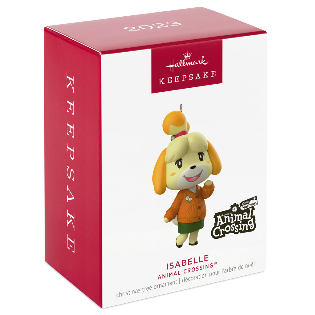 2023 Hallmark Keepsake Christmas Ornaments. Nintendo. Animal Crossing character Isabelle.