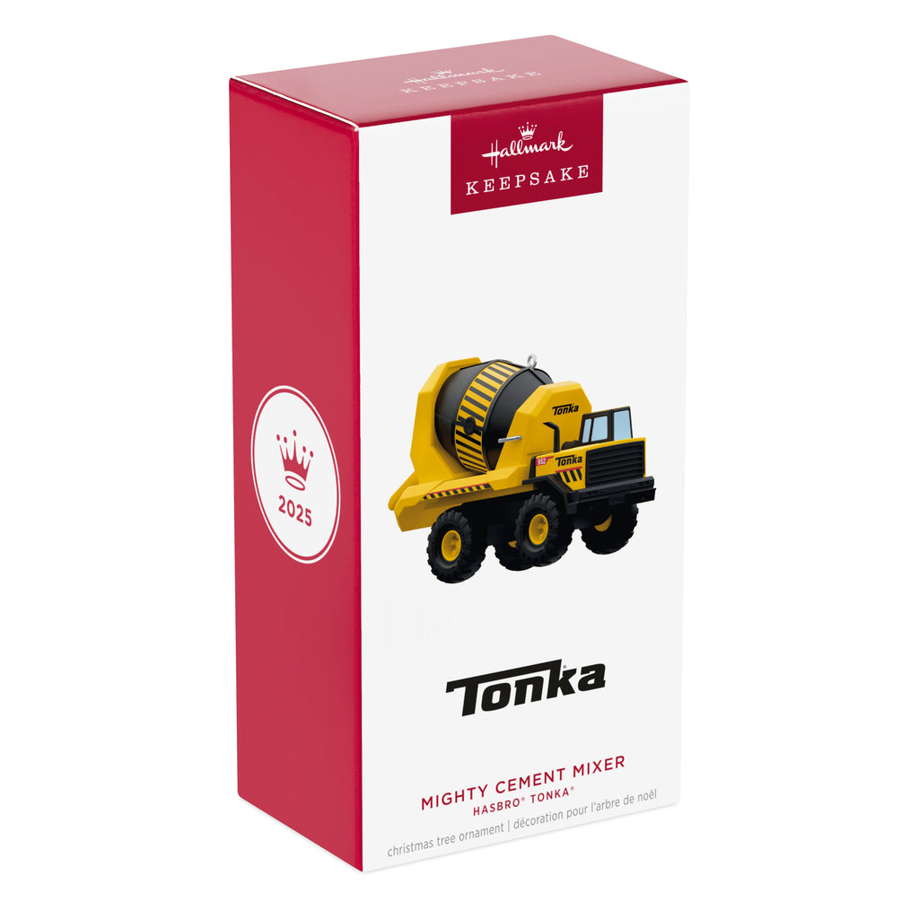 Mighty Cement Mixer | Tonka | Hallmark Keepsake Christmas Ornament 2025