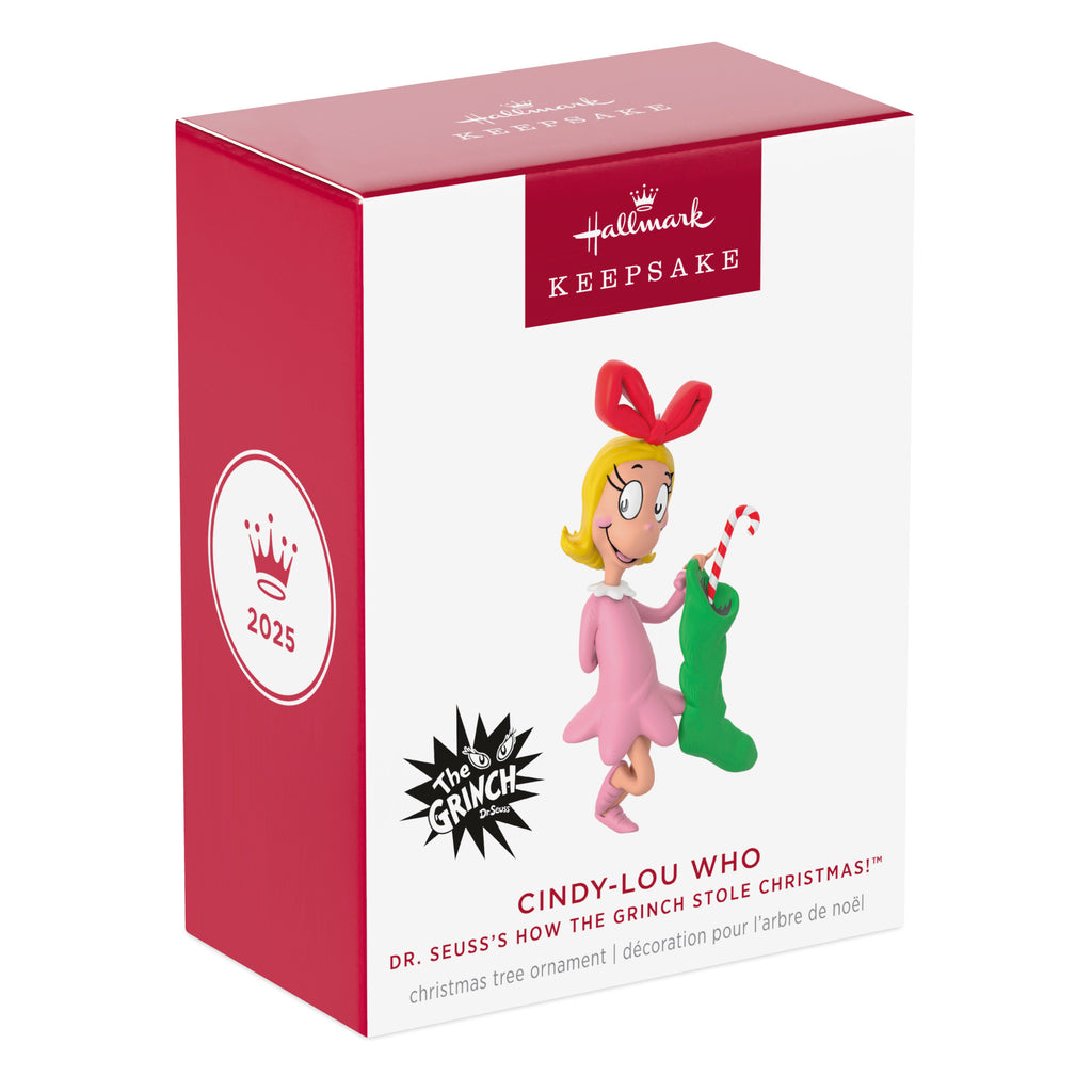 Cindy-Lou Who | Dr Seuss | Hallmark Keepsake Christmas Ornament 2025