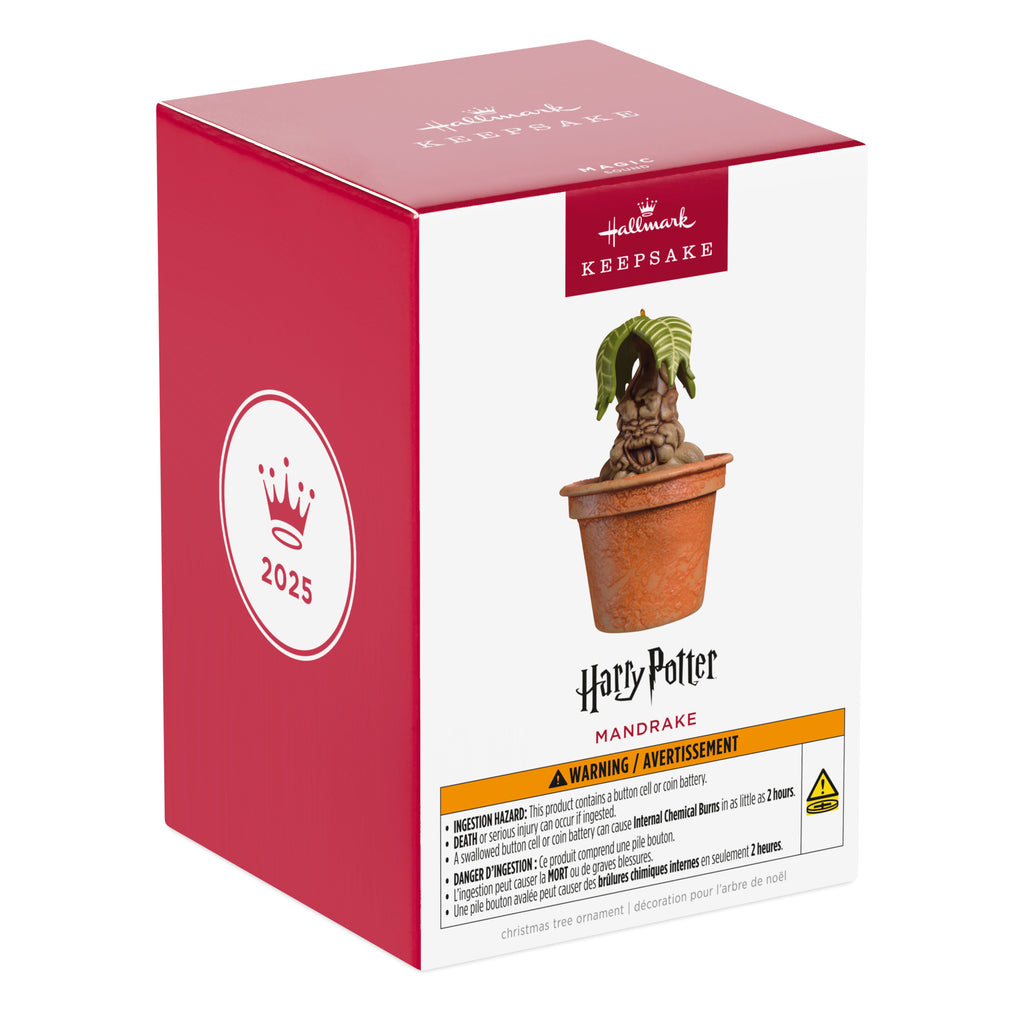 Mandrake | Harry Potter | Hallmark Keepsake Christmas Ornament 2025