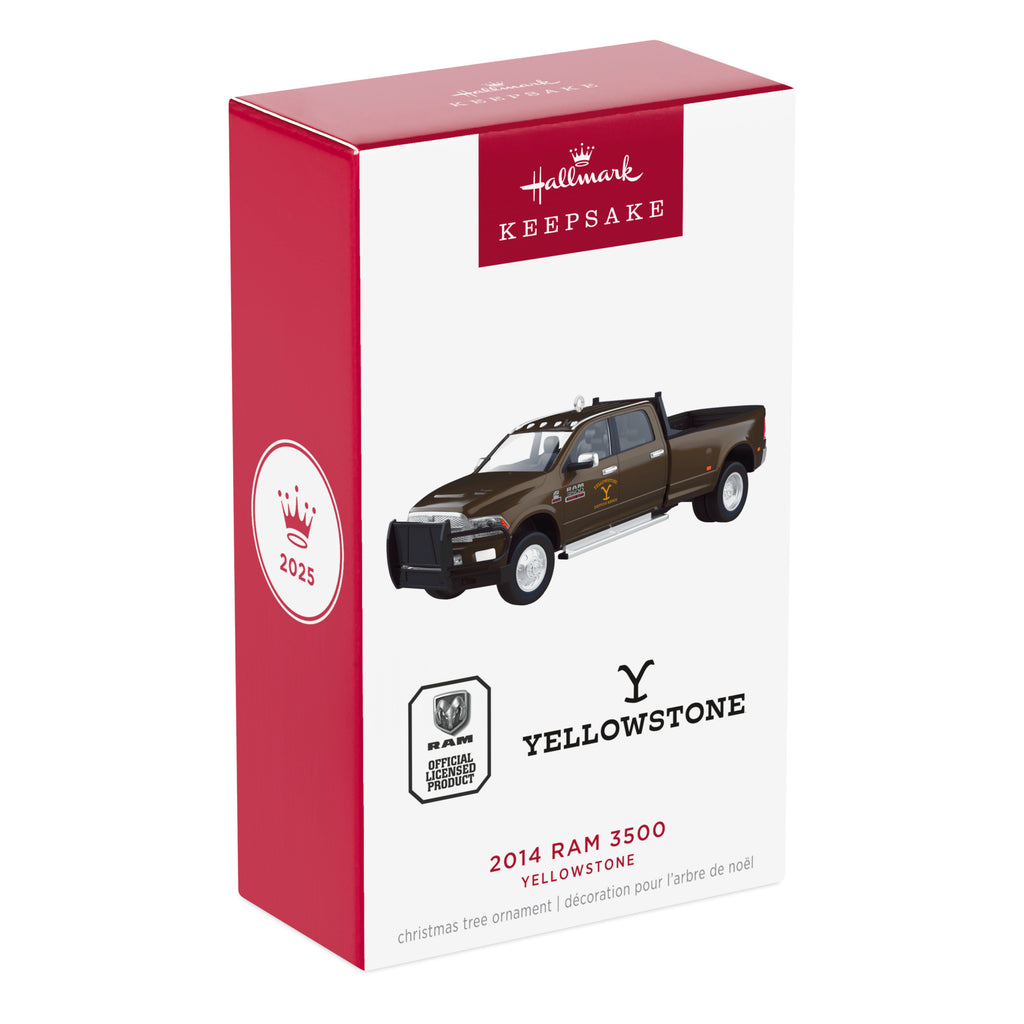 2014 Ram 3500 Yellowstone | Hallmark Keepsake Christmas Ornament 2025