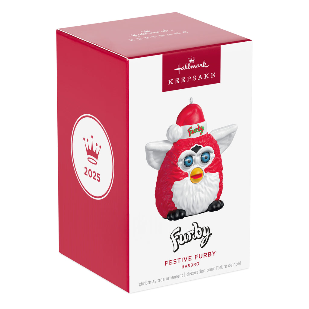 Festive Furby | Hasbro | Hallmark Keepsake Christmas Ornament 2025
