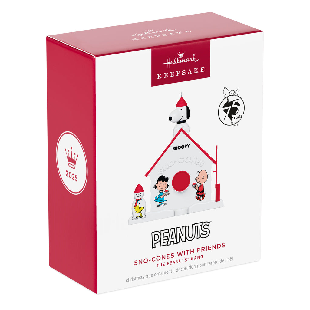 Sno-Cones with Firends | Peanuts | Hallmark Keepsake Ornament 2025