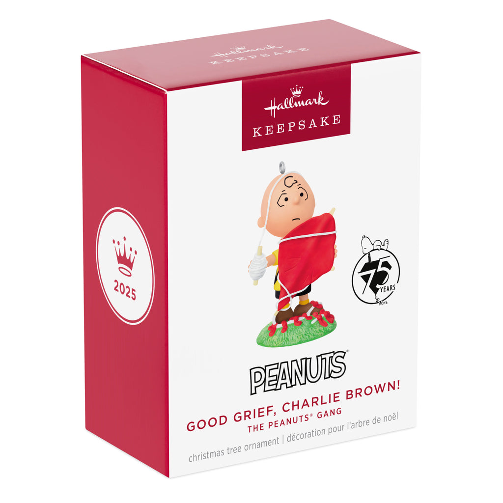 Charlie Brown | Peanuts Gang | Hallmark Keepsake Christmas Ornament 2025