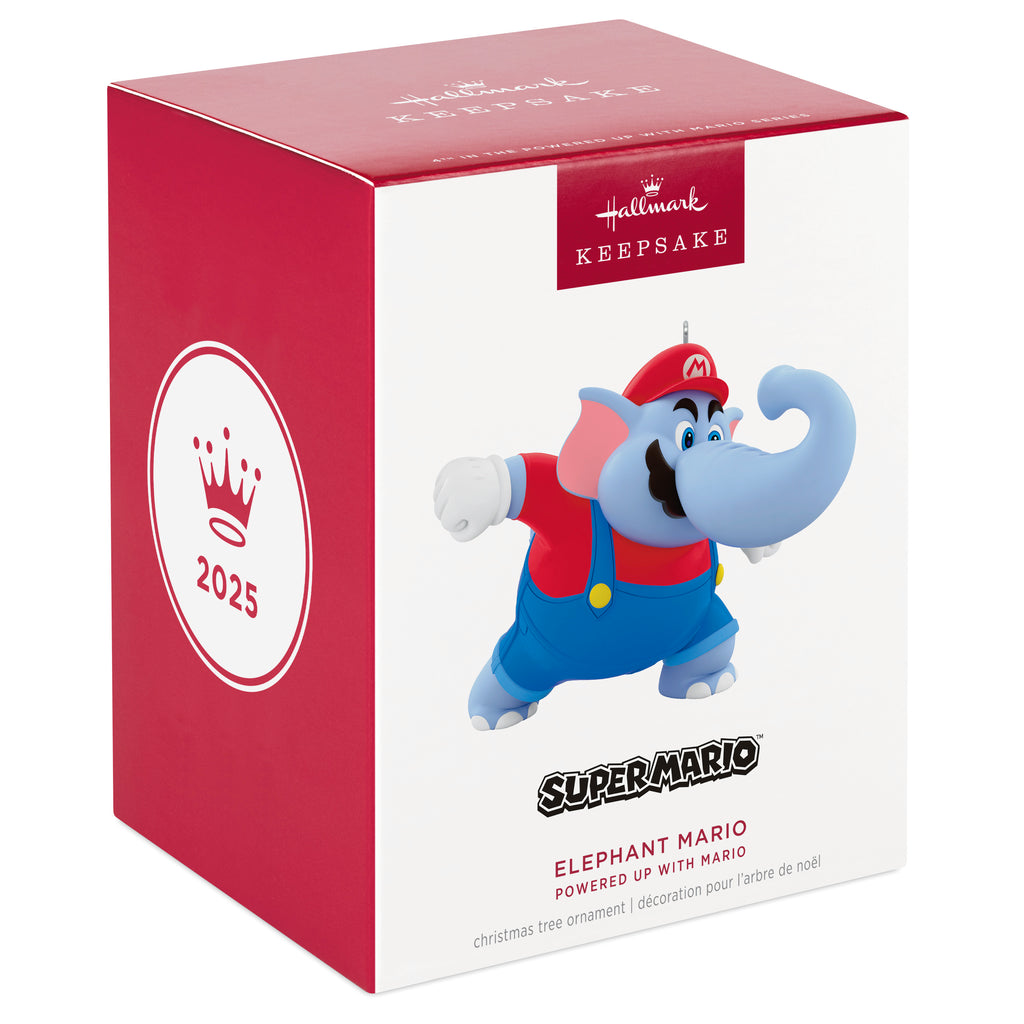 Elephant Mario | Super Mario 4th Series | Hallmark Keepsake Christmas Ornament 2025