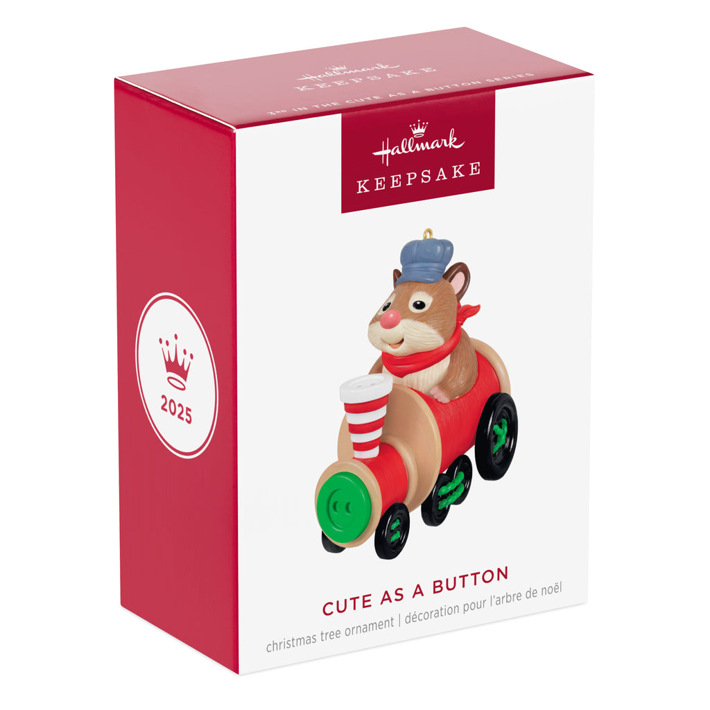 Cute as a Button | Hallmark Keepsake Christmas Ornament 2025
