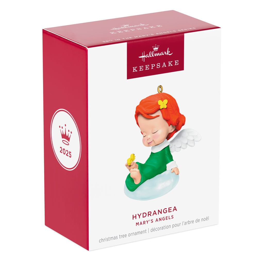 Hydrangea Marys Angels | 38th Series | Hallmark Keepsake Christmas Ornament 2025