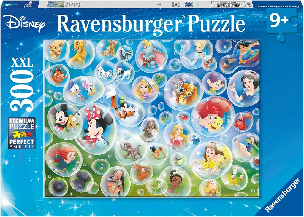300XXL piece Ravensburger jigsaw puzzle of Disney Bubbles.