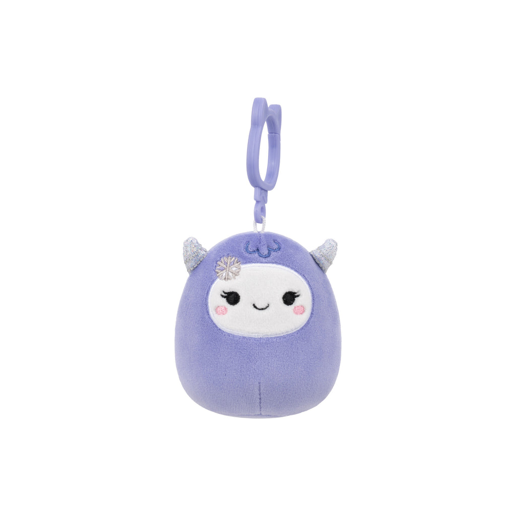 Squishmallows | Lunasha Christmas | 3.5 Inch Clip On Plush