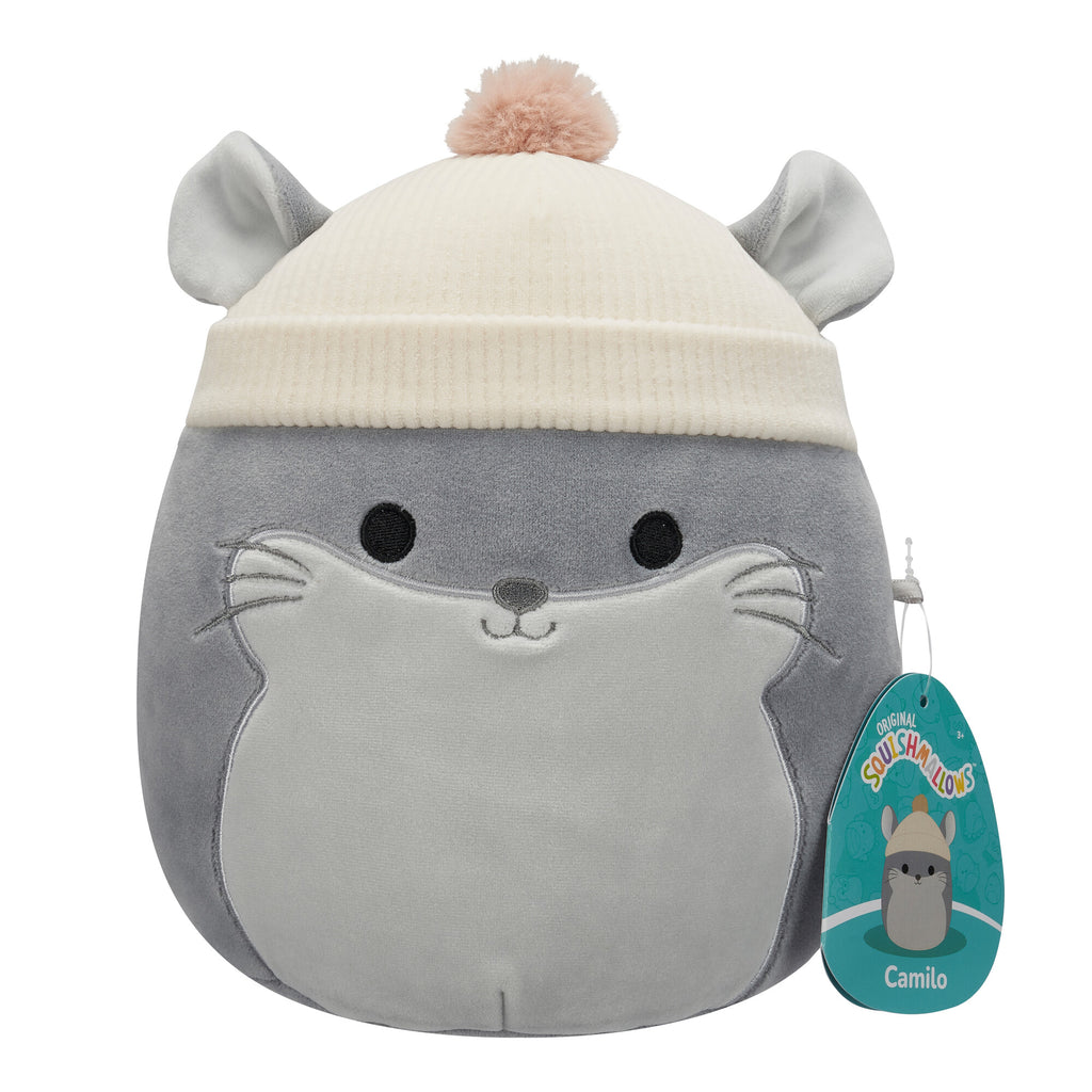 Squishmallows | Camilo Grey Chinchilla | 7.5 Inch Plush