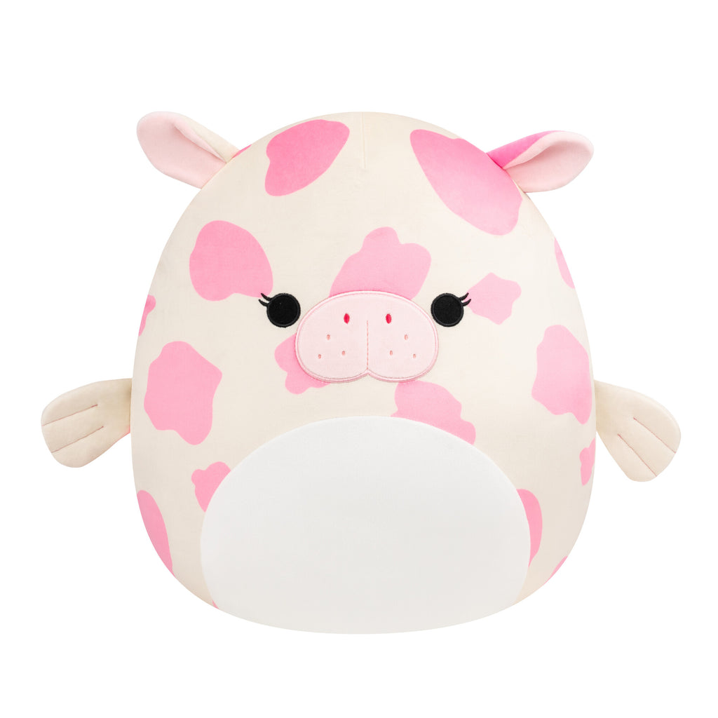 Squishmallows | Mondy Hot Pink Sea Cow | 16 Inch Plush