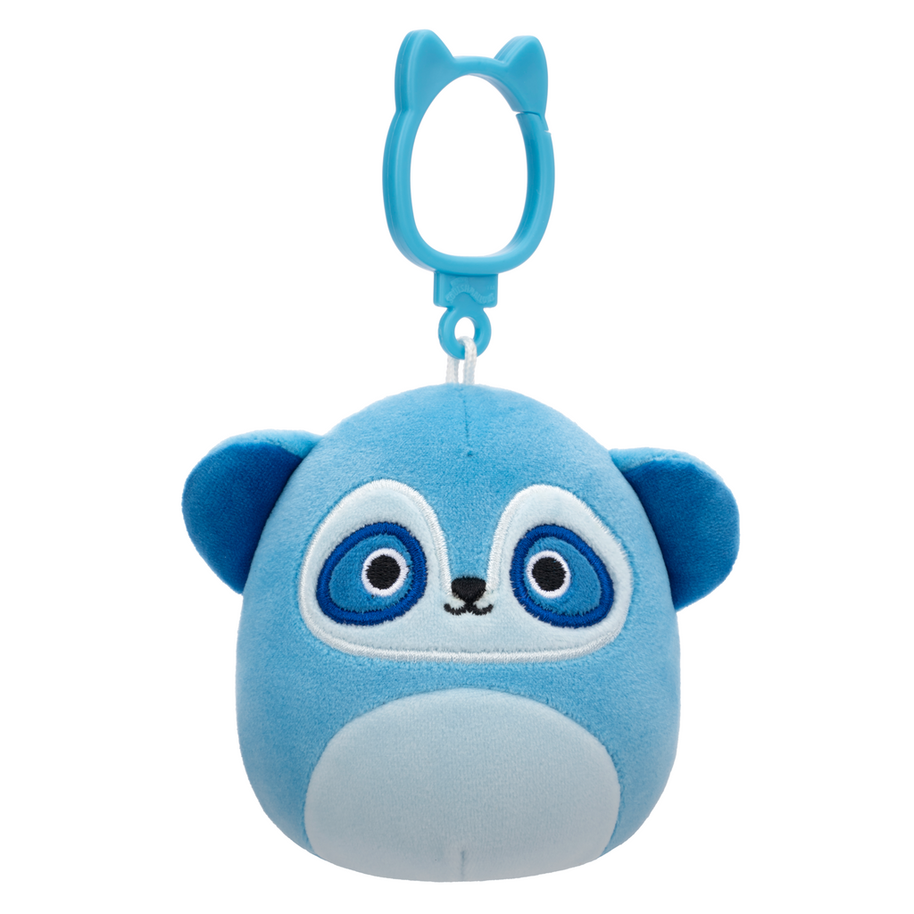 Rolf the blue Meercat 3.5 inch plush clip keychain Squishmallow.