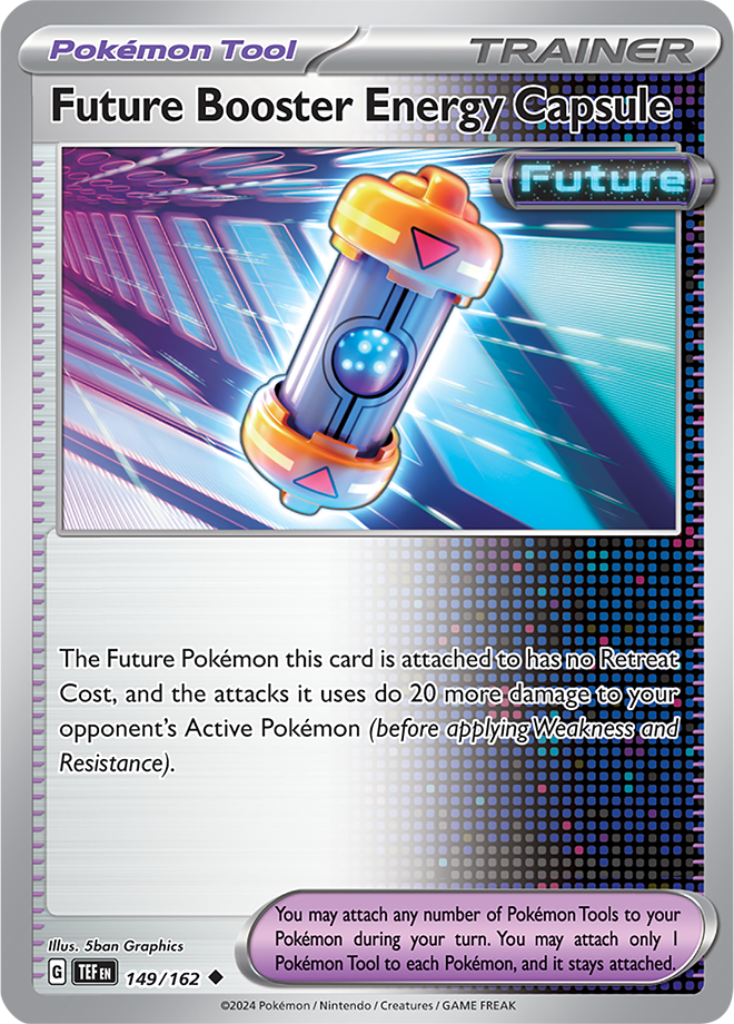 Pokemon TCG Temporal Forces 149 Future Booster Energy Capsule Uncommon