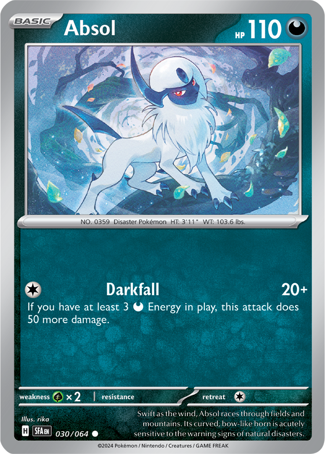 Pokemon TCG - Shrouded Fable - #030/064 - Absol - Common