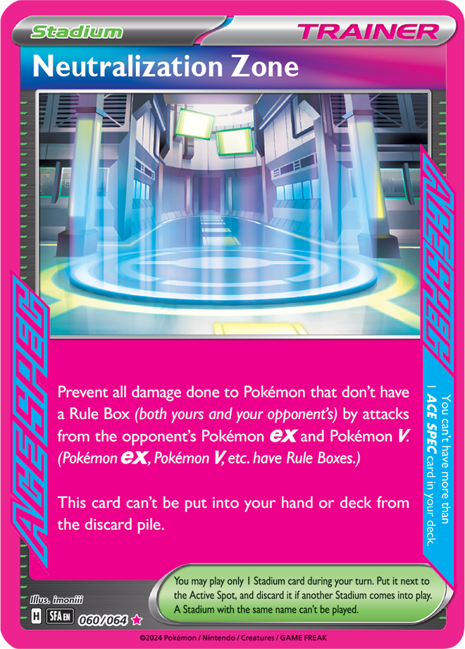 Pokemon TCG - Shrouded Fable - #060/064 - Neutralization Zone