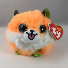 Sherbert - Orange Fox - Puffies - TY Beanie Boo