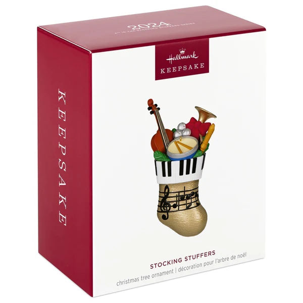 Hallmark Keepsake Christmas Ornament 2024. Stocking Stuffers.