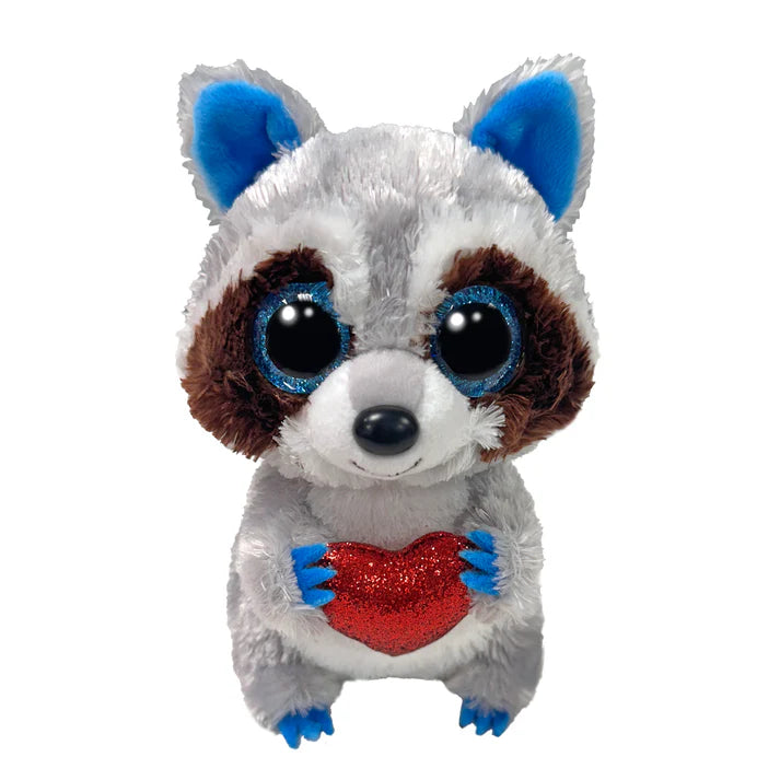Thief | Racoon with Heart | Regular | TY Beanie Boo