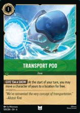 Lorcana Azurite Sea - Transport Pod - #100/204 - Uncommon