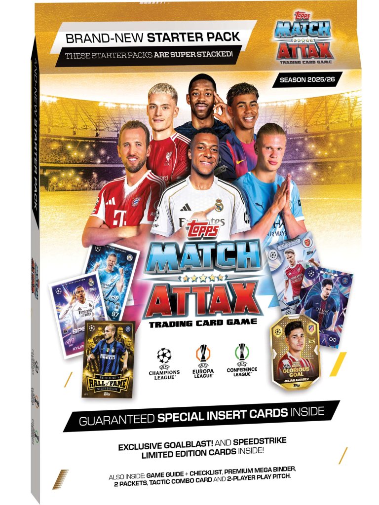 Topps Match Attax | 2025-26 | UEFA Champions League | Starter Pack