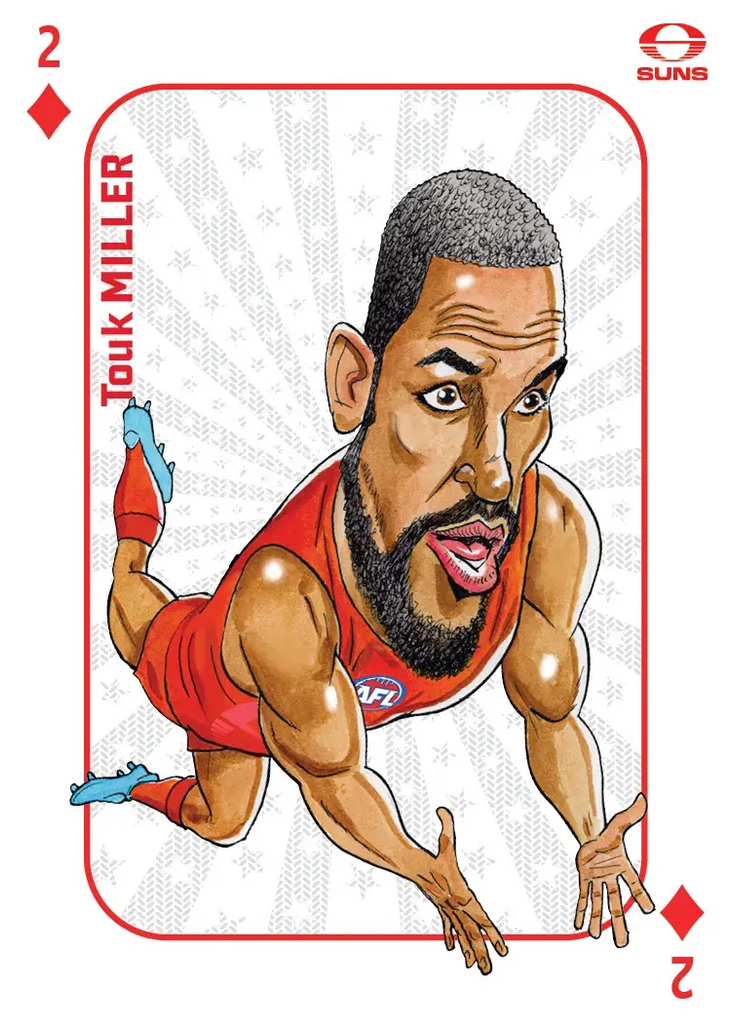 Teamcoach 2026 Star Wildcards Playing Cards SW-08 Touk Miller - Playing Cards Coast Suns