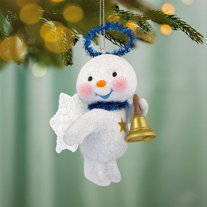 Cute Snow Angel With Bell