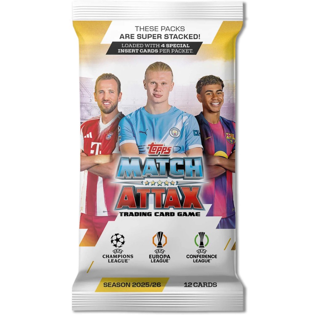 Topps Match Attax | 2025-26 | UEFA Champions League | Booster Pack