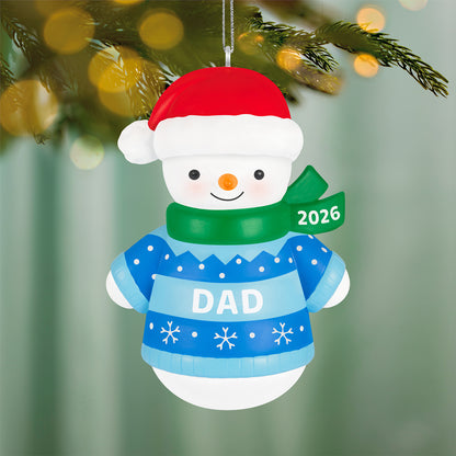 Dad Snowman 2026