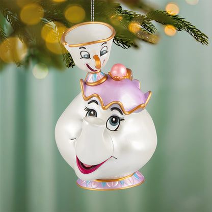 Disney Beauty and the Beast 35th Anniversary Mrs. Potts and Chip