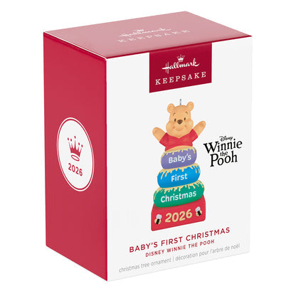 Disney Winnie the Pooh Baby's First Christmas 2026