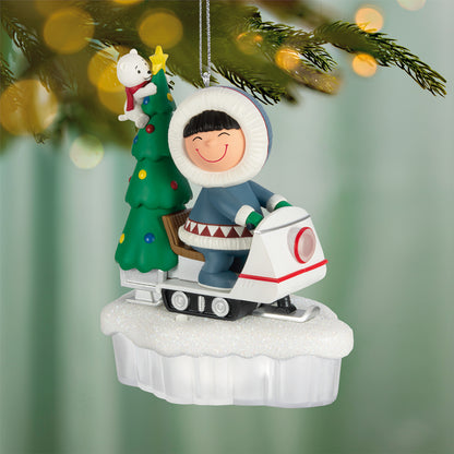 Frosty Friends Tree Delivery With Light